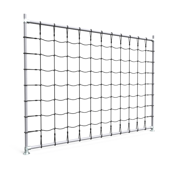 Black Cargo Wall net for Accessories Bar package