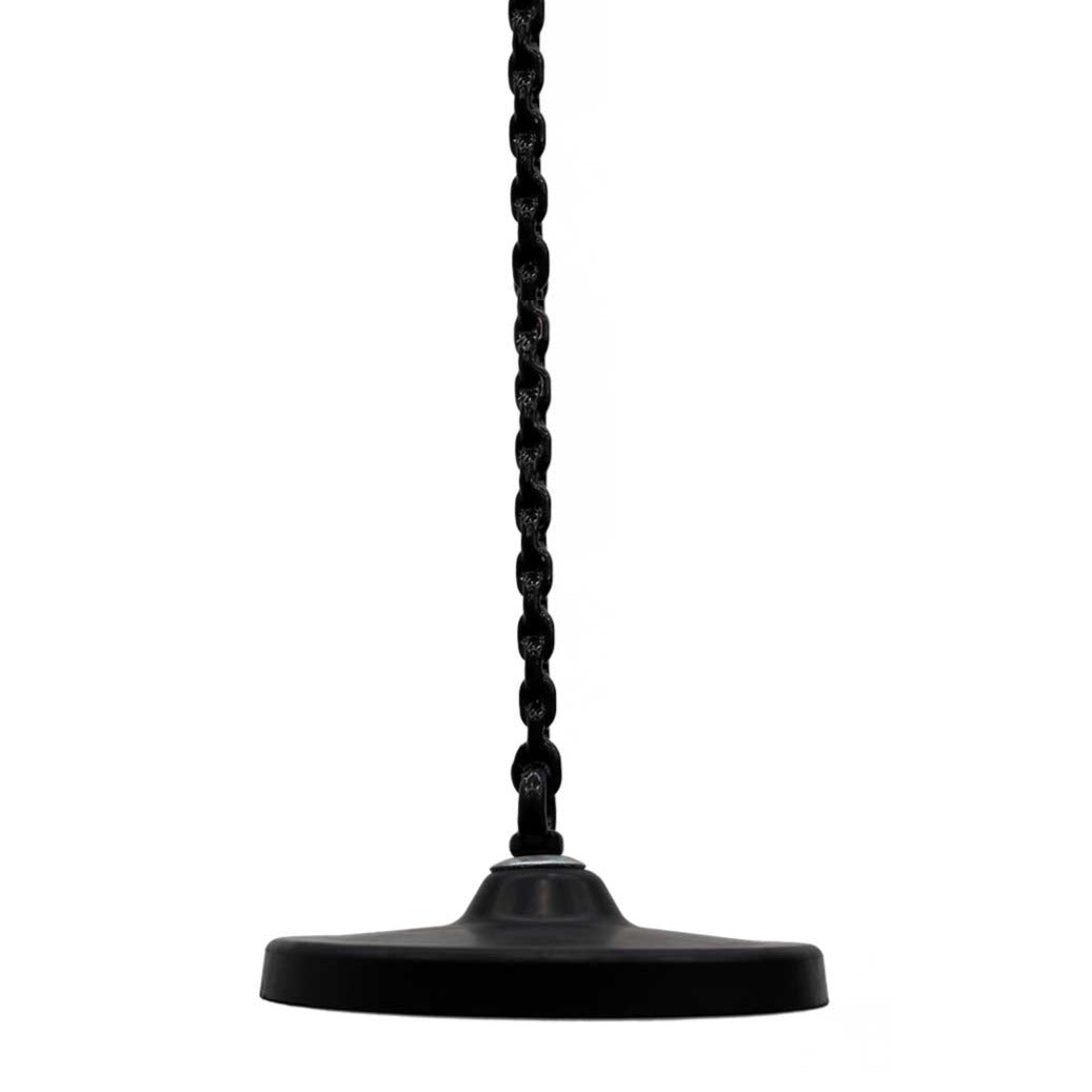 Black Button Swing seat with chain for Funky Monkey Bars swing sets